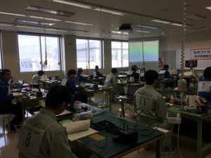 競技中の様子