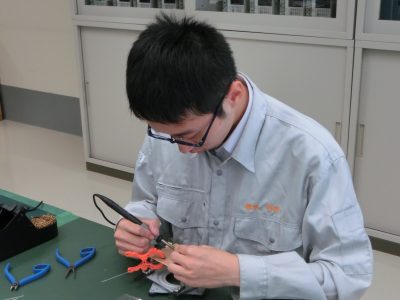 [電気] 高校生ものづくりコンテスト 電子回路組立部門（富山県大会）で、優良賞を受賞！