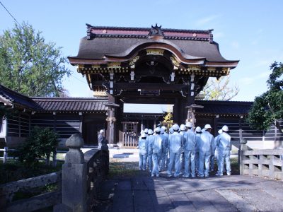 [建築]　高校生の現場見学会