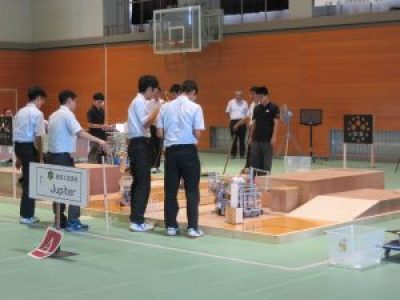 ［機械・電子機械］第28回富山県高等学校ロボット競技大会に参加しました
