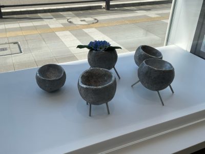 【工芸科】ほくぎんアートギャラリーの工芸科作品を展示替えしました。