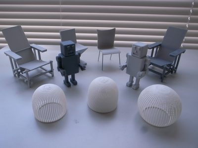 【工芸科】３Ｄプリンターでの授業が進んでいます。