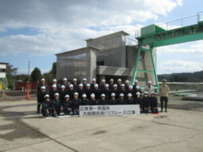 建築科　高校生の現場見学会