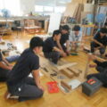 【建築科】ものづくりマイスターから木材加工を学ぶ！