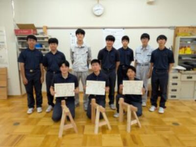 【建築科】ものづくり大会　富山県大会