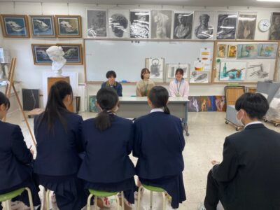 【デザイン・絵画】先輩から学ぶ