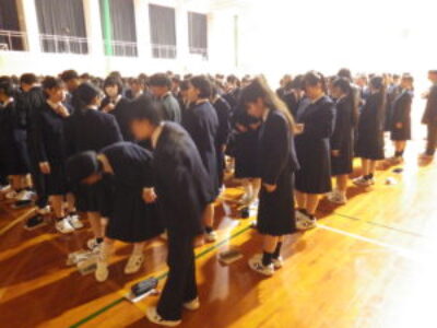 【生徒指導部】制服着こなしセミナーを実施しました