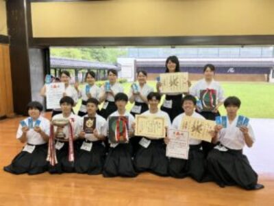 【弓道部】北信越大会結果