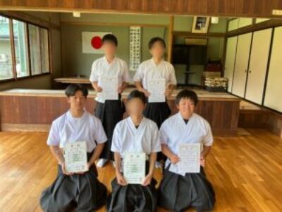 【弓道部】県民スポーツ大会結果
