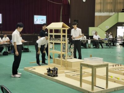 機械工学部ロボット競技大会２連覇達成